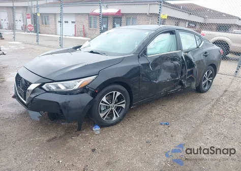 2022 Nissan Sentra Sv Xtronic Cvt z USA, uszkodzony, nr VIN 3N1AB8CV2NY291721